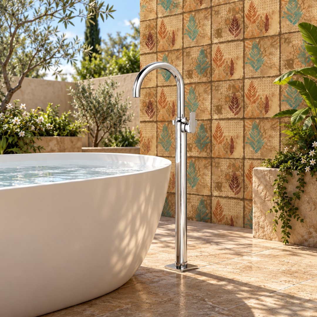Jaquar JQ - KUP-CHR-35213BPM, single lever bath mixer